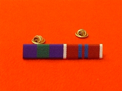 General Service Medal Pre 1962, Queens Coronation Medal 1953 Medal Ribbon Bar Stud Type