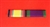 Gulf War 1 Iraq Northern Ireland Medal ribbon Bar Sew Type