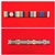 OSM Afghanistan  OP Herrick + Rosette OP Shader Afghanistan Queens Platinum Jubilee Medal Ribbon Bar Pin Type