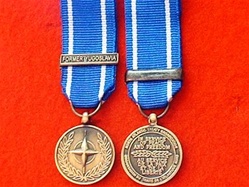 NATO BOSNIA MINIATURE MEDAL