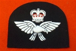 Quality RAF White Embroidered Blazer Badge