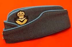 RAF Group Captain Forage Cap ( RAF GC Chip Hat ) RAF Senior Officers Side Cap