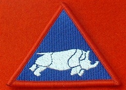 1st UK Armoured Brigade Combat TRF Badge Coloured