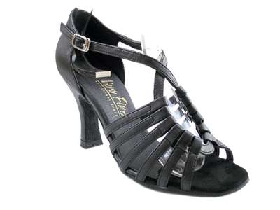 Style 1661 Black Leather - Women's Dance Shoes | Blue Moon Ballroom Dance Supply