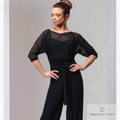 Style Wren Top Black - Women's Dancewear | Blue Moon Ballroom Dance Supply