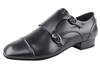 VF CD9005A Monk Strap Black Leather - Men's Dance Shoes | Blue Moon Ballroom Dance Supply