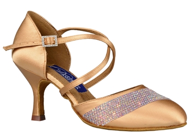 Style DA Charlotte Rhinestone Closed Toe Shoe - Shoes | Blue Moon Ballroom Dance Supply