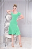 Style D202 Short Sleeve Princess Dress - Women's Dancewear  | Blue Moon Ballroom Dance Supply