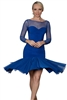 DA D207XXL Short Ruched Sweetheart Dress - Women's Dancewear  | Blue Moon Ballroom Dance Supply