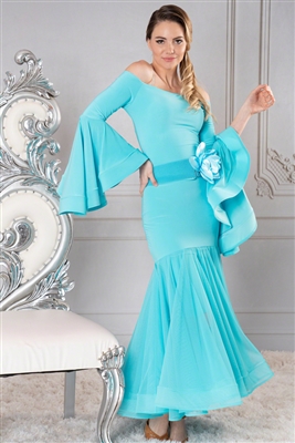 Style S915 Long Nimbus Skirt - Women's Dancewear  | Blue Moon Ballroom Dance Supply