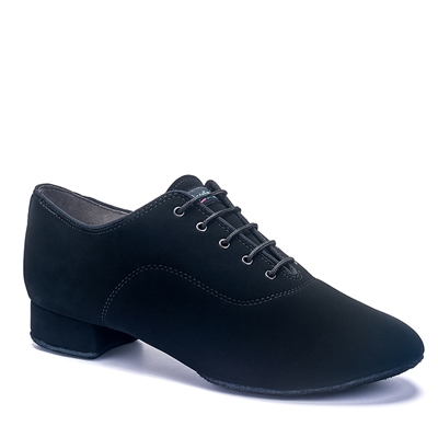 IDS Contra Black Nubuck- Men's Dance Shoes | Blue Moon Ballroom Dance Supply