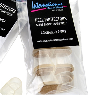 IDS Suede Tip Heel Protectors - Women's Dance Shoes | Blue Moon Ballroom Dance Supply