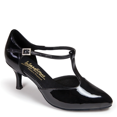 Style IDS Zoe Black Patent - Women's Dance Shoes | Blue Moon Ballroom Dance Supply