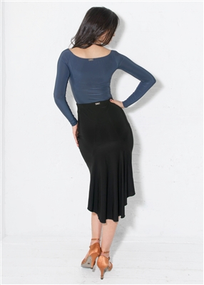 Style Sonia Black Skirt - Women's Dancewear | Blue Moon Ballroom Dance Supply
