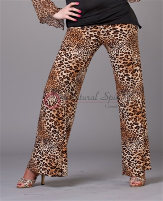 Style NS LP06 Leopard Pant - Quality Dancewear | Blue Moon Ballroom Dance Supply