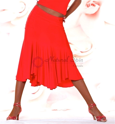 Style NS LS07 Red Latin Skirt | Blue Moon Ballroom Dance Supply