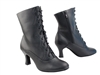 NVSC Can Can Black Leather Dance Boot - Dance Boot | Blue Moon Ballroom Dance Supply