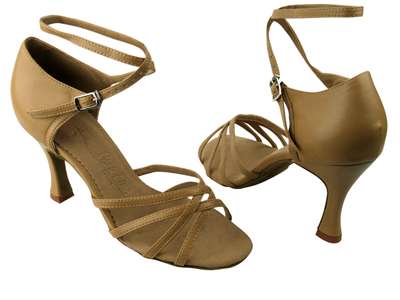 Style SERA1606 Beige Brown - Ladies Dance Shoes | Blue Moon Ballroom Dance Supply