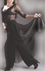 Style Flyaway Chiffon Pant - Dancewear | Blue Moon Ballroom Dance Supply