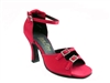 VF 1620 Red Satin - Women's Dance Shoes | Blue Moon Ballroom Dance Supply