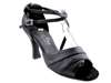 VF 1659 Black Leather - Women's Dance Shoes | Blue Moon Ballroom Dance Supply