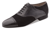 Style WK 28047 Black Leather and Nubuck - Men's Dance Shoes | Blue Moon Ballroom Dance Supply