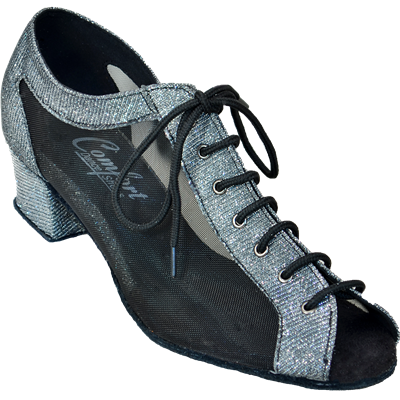 Style Comfort Classic Ladies Graphite & Mesh Practice | Blue Moon Ballroom Dance Supply