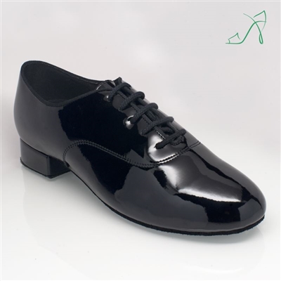Style Ray Rose Sandstorm Black Patent - Mens Standard Dance Shoes | Blue Moon Ballroom Dance Supply
