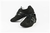 SWAY'D Alex Black Leather Dance Sneaker - Unisex Dance Shoes | Blue Moon Ballroom Dance Supply