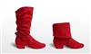 Style SD Urban Charm Red Dance Boot - Women's Dance Boots | Blue Moon Ballroom Dance Supply