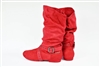 Sway'd Urban Step Red Dance Boot - Women's Dance Boots | Blue Moon Ballroom Dance Supply