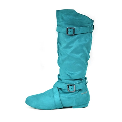 Style SD Urban Premiere Turquoise Dance Boot - Women's Dance Boots | Blue Moon Ballroom Dance Supply