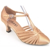 Style SDS Melaina Flesh Satin 2.2" Cuban Heel Shoe | Blue Moon Ballroom Dance Supply