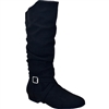 Ultimate Floorplay Tall Black Boot - Dance Boots | Blue Moon Ballroom Dance Supply