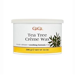 Gigi Tea Tree Creme Wax 14 oz Tin of Soft Wax
