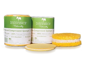 Intrinsics Compressed Sponges 75ct - Spa & Esthetician Supply | Terry Binns Catalog