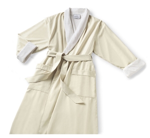 Boca Terry Robe - Eggshell Color