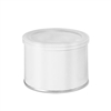 Empty Wax Tin with plastic Lid - Ital