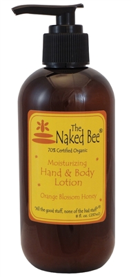 The Naked Bee Orange Blossom Honey Lotion 8 oz/237 ml pump