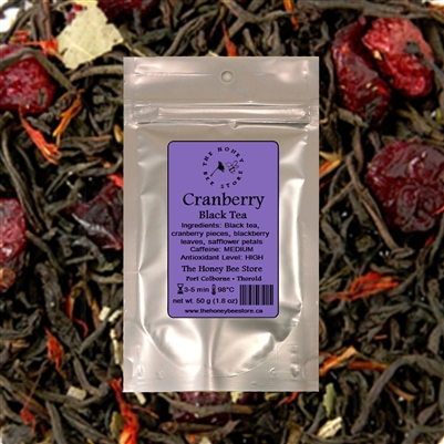 Cranberry Tea: The Honey Bee store Niagara