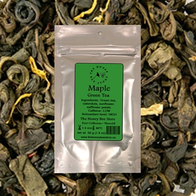 Maple Green Tea The Honey Bee Store Niagara