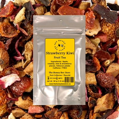 Strawberry Kiwi Fruit Tea, online tea store. The Honey Bee Store Online - Welcome!