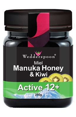 Organic Raw Kiwi Manuka Honey Active 12+, 250g