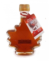 Maple Leaf 100 ml glass bottle, Amber