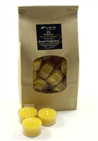 Beeswax Tealights, 25 pack