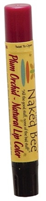 The Naked Bee Natural Lip Color - Plum Orchid