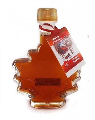 Maple Leaf 250 ml glass bottle, Amber