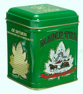 MAPLE TEA: SOUVENIR TIN 12 tea bags