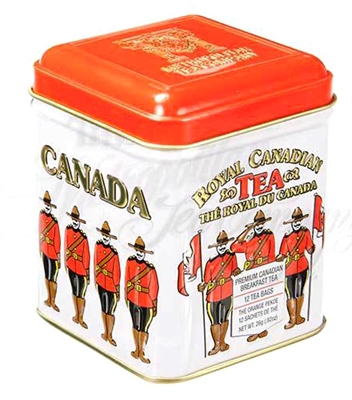 Canadian Breakfast Tea in a Souvenir Tin