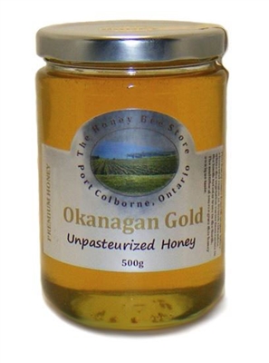 Okanagan Gold Raw Honey, 500g